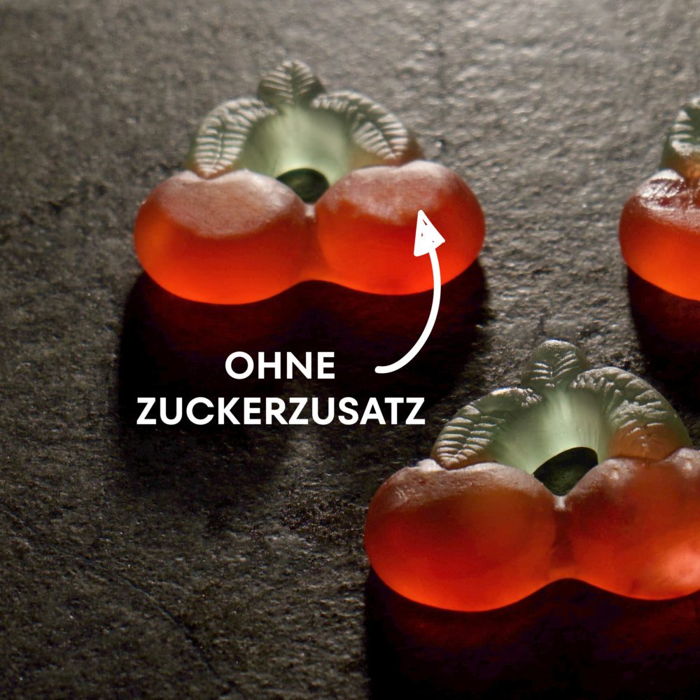 Cherry Pop – Gummikirschen ohne Zuckerzusatz – Produktansicht 2
