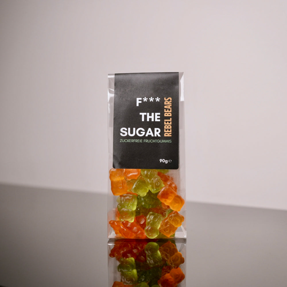 Rebel Bears – Fruchtgummibären ohne Zuckerzusatz – Produktansicht