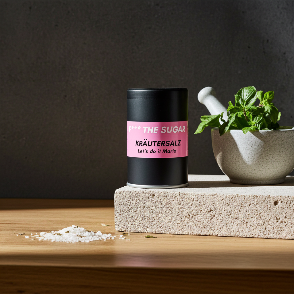 Let’s do it Maria – Kräutersalz, 120 g – Produktansicht 2