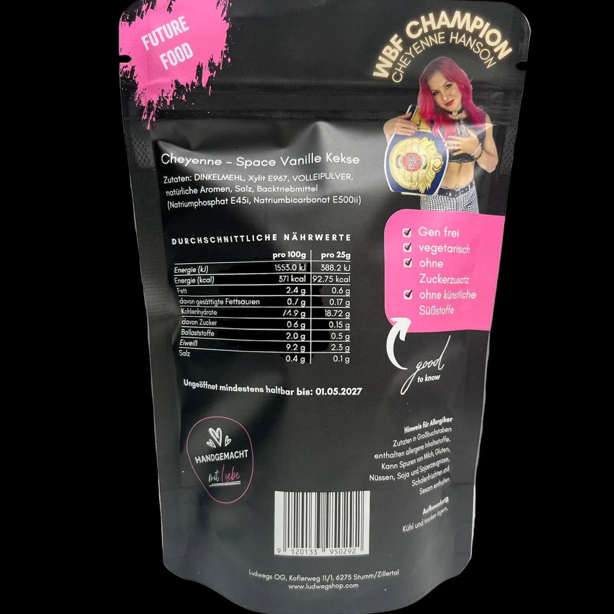 Cheyenne Hanson Cookies – Vanille-Dinkel-Cookies mit Xylit – Produktansicht 4