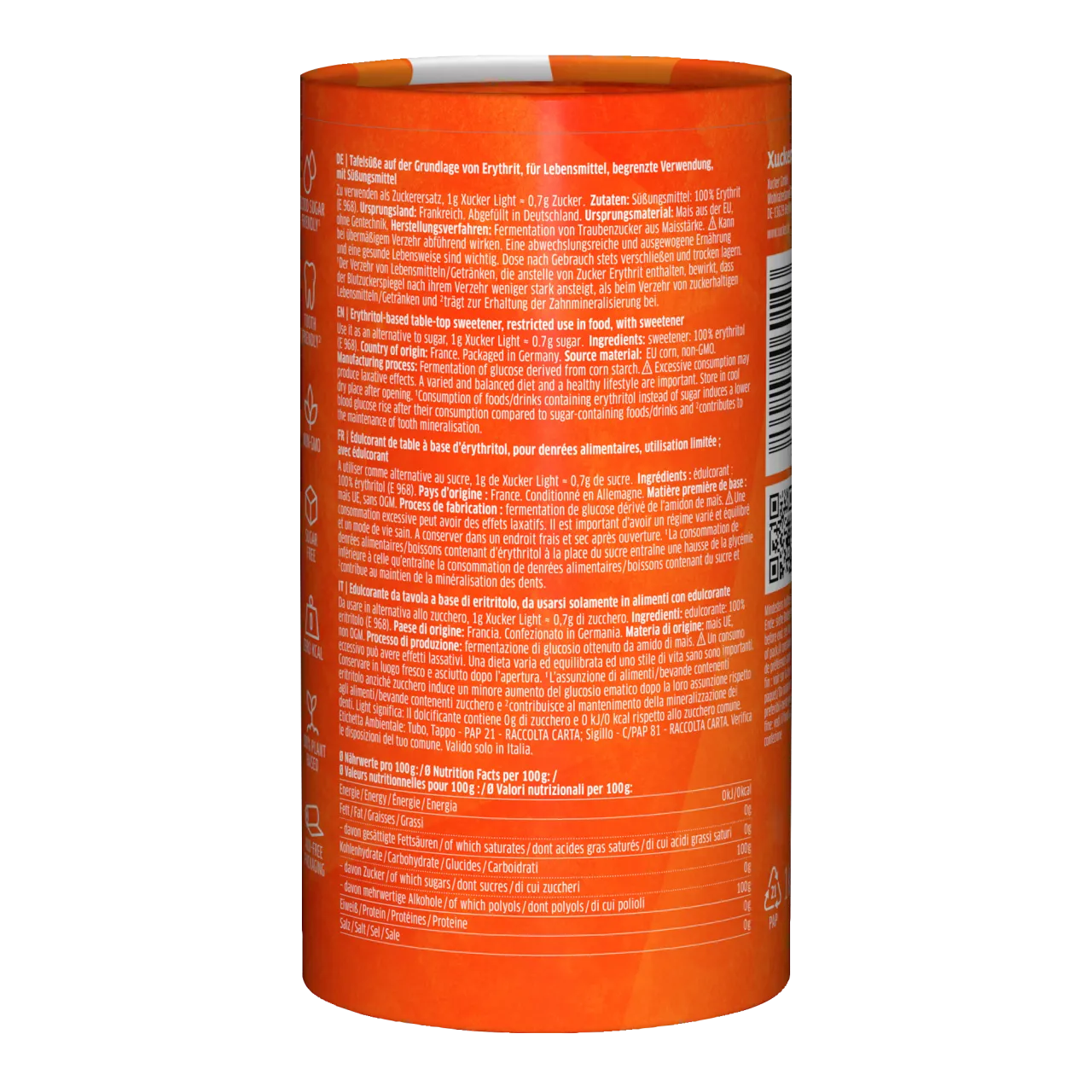 Xucker Light – Erythrit, 1 kg