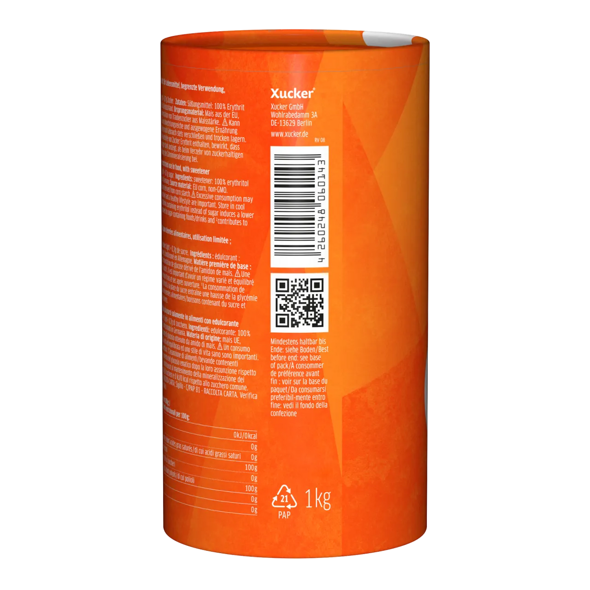 Xucker Light – Erythrit, 1 kg – Produktansicht 5