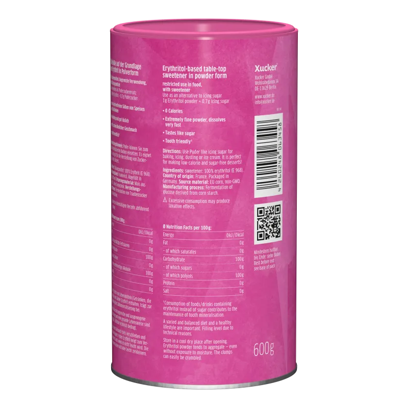 Pudererythrit – Fein gemahlenes Erythrit – Produktansicht 9