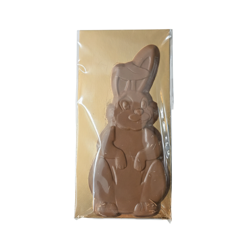 Schoko-Hase – Schokoladenfigur ohne Zuckerzusatz – Produktansicht